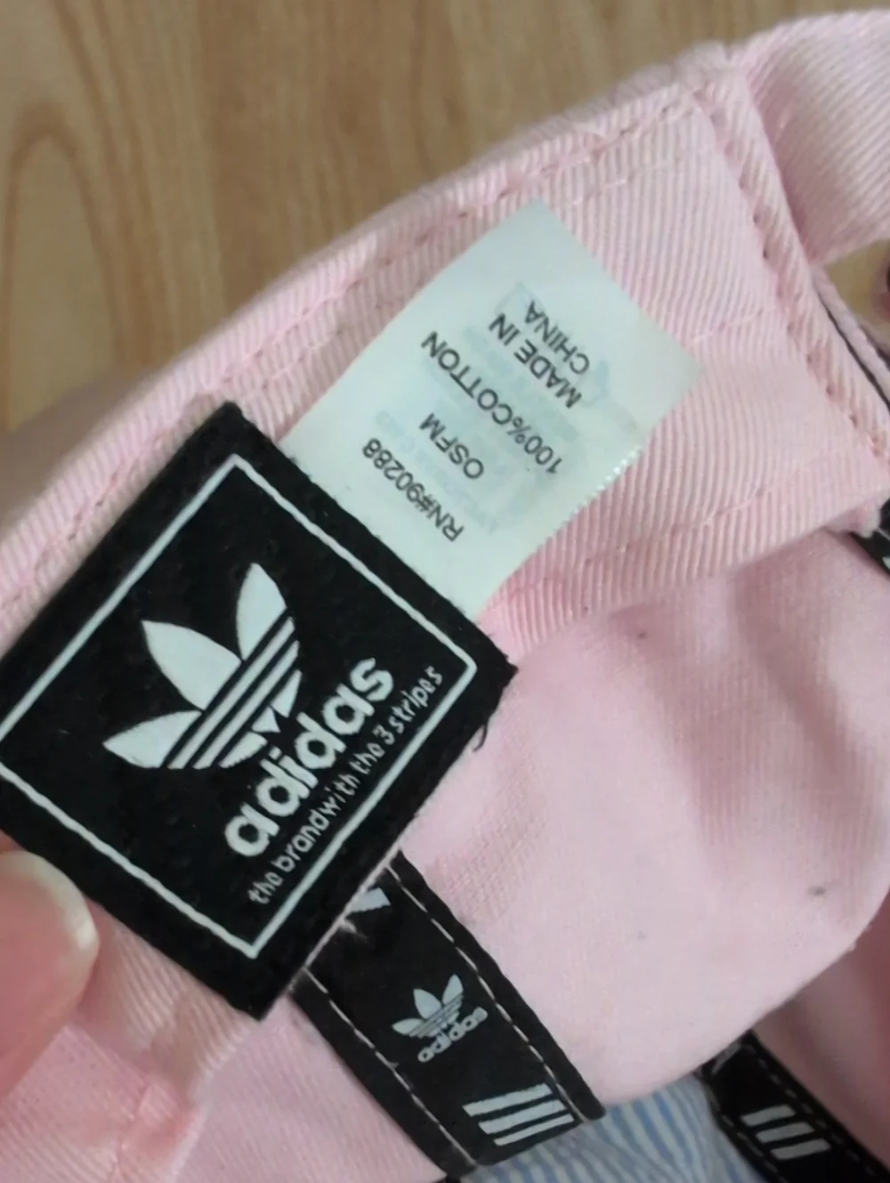 adidas Originals Pink/White Trefoil Logo Cap OSFM